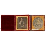 2 Daguerreotypes, c. 1850