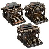 3 Remington Typewriters