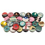 27 Typewriter Ribbon Tins