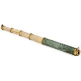Rare Four-Draw Refracting Telescope by George Adams Senior, 1752