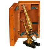 Brass Compound Microscope, c. 1880