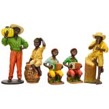 5 Decorative or Window Display Figures