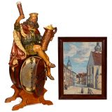 Rare Original Gambrinus No. 25G 11 ¾-inch Disc Musical Box by