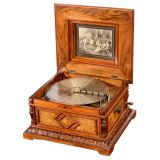 Polyphon No. 45 Disc Musical Box with 10 Discs, c. 1905