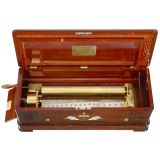 Rare Grand Format Forte-Piano Musical Box by J.H. Heller, c. 186