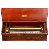 Hidden Drum and Bells Musical Box by L'Epée for the Indian Marke