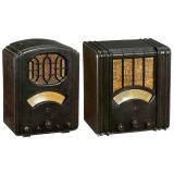 2 Saba Bakelite Radios, c. 1934
