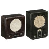 2 German People's Receiver Bakelite Radios, 1937 onwards