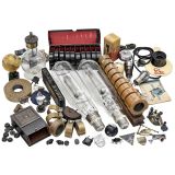 Radio Parts, Valves, Bulbs and Further Parts, 1920 onwards