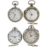4 Pocket Watches