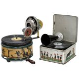 2 Toy Gramophones, c. 1925