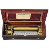 Rare Five-Revolution Overture Musical Box by David Lecoultre, c.