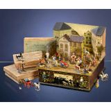 Magnetic Manivelle Automaton with Erzgebirge Figures, c. 1890