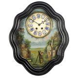 Automaton Clock Picture of an Acrobat, c. 1860