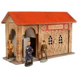 SA Guard House with Special Constable by Elastolin, c. 1933