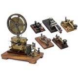 Telegraph Writer and 5 Morse Keys, c. 1900