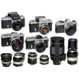 5 Nikon SLR Cameras and Lenses