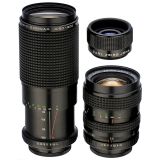 3 Carl Zeiss Lenses with M42 Screw-Mounts