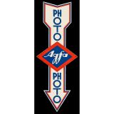 Agfa Enamel Sign