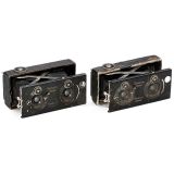 2 x Contessa-Nettel Duchessa Stereo, c. 1922