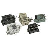 5 Spokewheel Calculating Machines