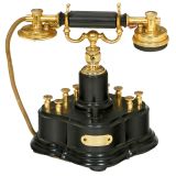French Deluxe Telephone by Dunyach & Leclert, 1918