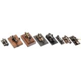 8 Early Morse Keys, 1870 onwards