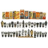 Collection of early European Radio Tubes