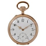 IWC Open-Face Gold Pocket Watch, 1905