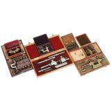 Group of Cased Clockmaker's Tools, 1900-1920
