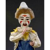 Musical Automaton Clown Taking Snuff by Adolph Müller, c. 1900