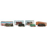 4 Märklin Tank Locomotives, 1959 onwards
