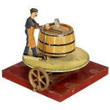 Doll No. 644 Barrel-Maker Tin Toy, c. 1930