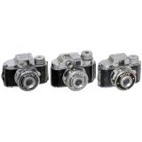 3 Mycro Subminiature Cameras, 1948-50