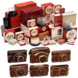 Large Mixed Lot of Leitz and other Boxes and Cases