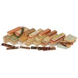 23 Card Boxes with Magic Lantern Slides, 1880-1900