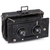 Hüttig Stereo-Panorama Camera Helios I 9 x 18, 1907