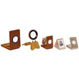 4 Graphoscopes for CdV and Cabinet Photographs, c. 1900