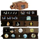 16 Magic Lantern Sliders (Various Dimensions)