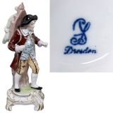 Porcelain Figure of a Magic Lanternist