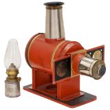 Red Magic Lantern bv E. Plank, c. 1895