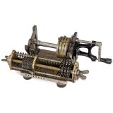Cutaway Model of a Dactyle Calculator, c. 1900