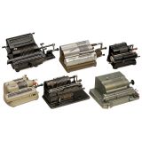 6 Spoked Wheel Calculating Machines