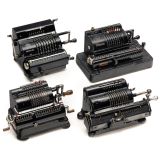 4 Spoked Wheel Calculating Machines