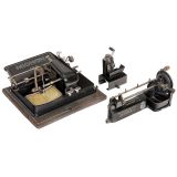 1 Typewriter and 2 Pencil Sharpeners
