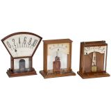 3 Teaching Precision Volt- and Ampermeters, c. 1920