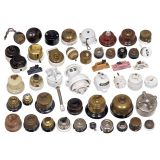Group of Antique Switches and Power Sockets, 1900 onwards