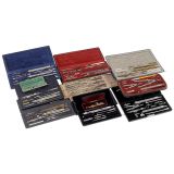 10 Cased Sets of Technical Drawing Tools
