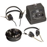 2 Detector Radios with Earphones