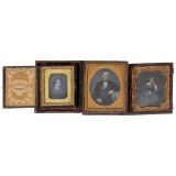3 Daguerreotypes, c. 1845-50
